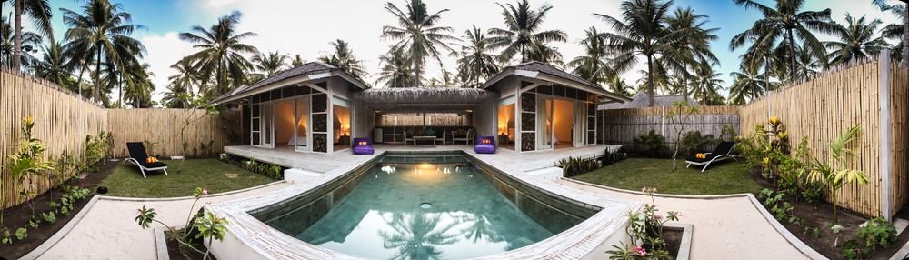 Sunset Palms Resort Gili Trawangan Exterior foto